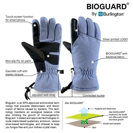 Mount Tec Mount Tec Virus Defender Antibacterial Glove MT62934